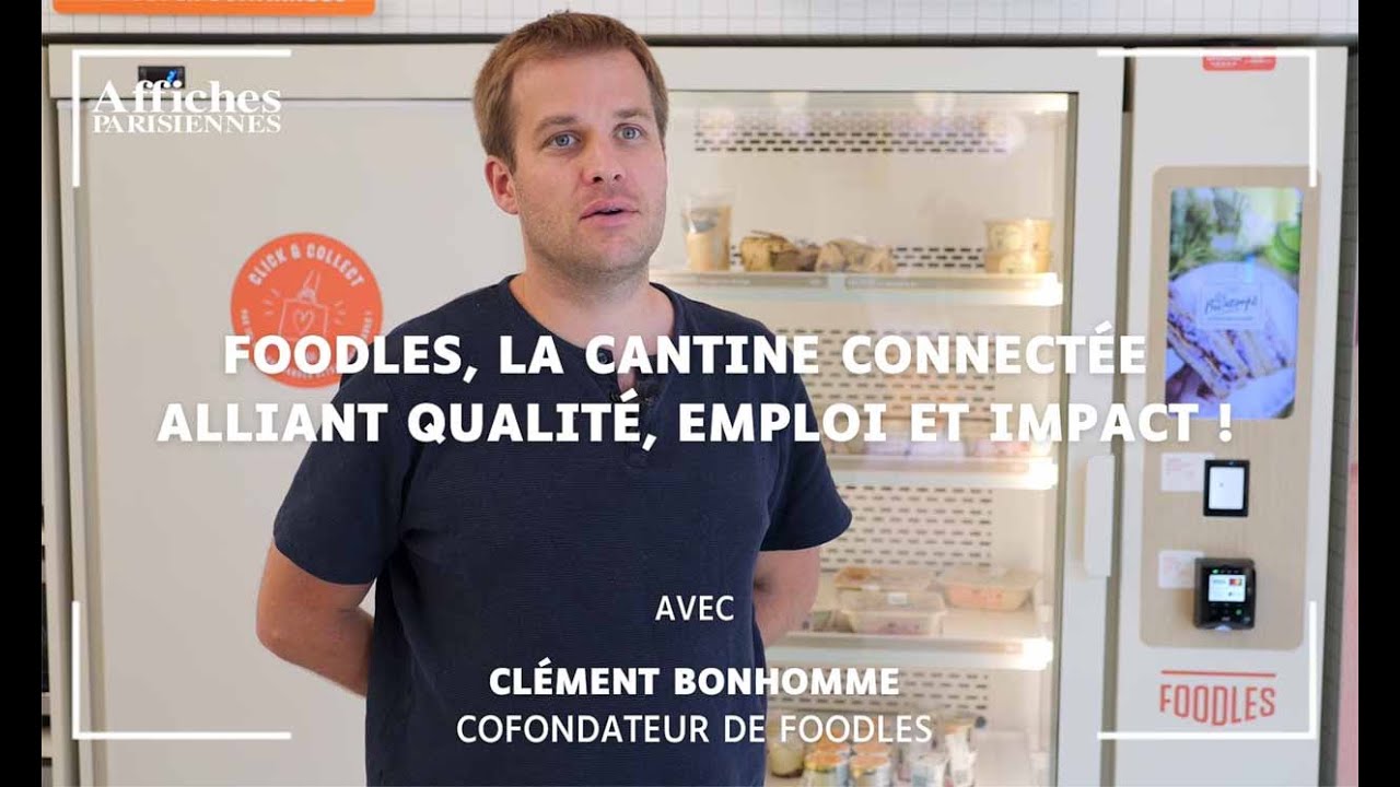 Foodles, la cantine connectée alliant qualité, emploi et impact !