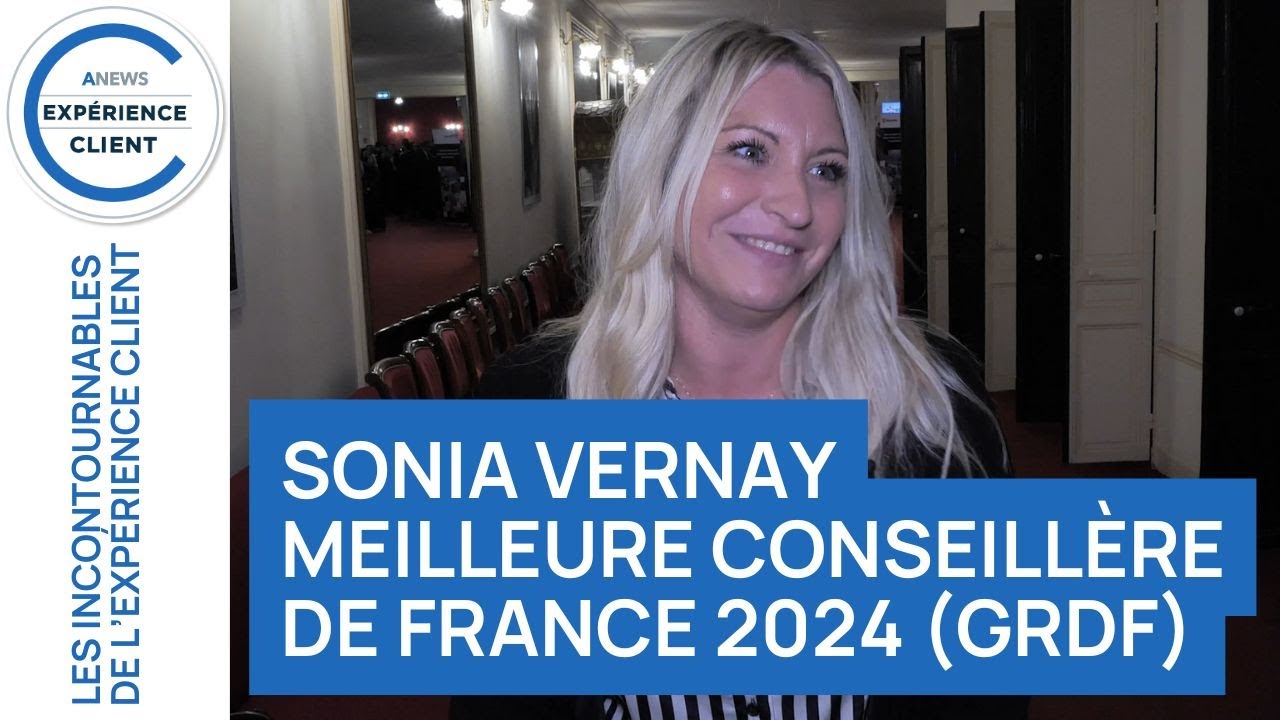 Sonia Vernay, meilleure conseillère de France 2024 (GRDF) – Les incontournables