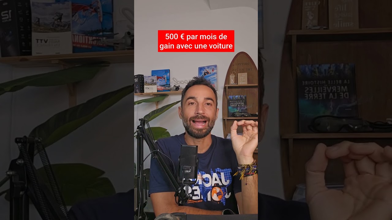 500 € par mois de gain avec une voiture