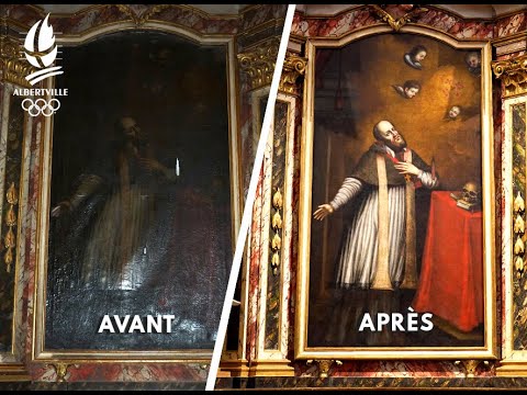 Restauration des retables de l'église de Conflans Albertville