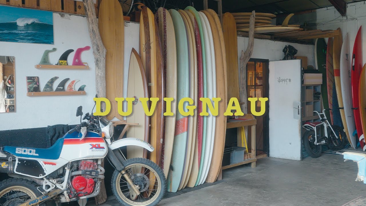 DUVIGNAU || Une journée avec un Shaper Landais || Documentaire Surf