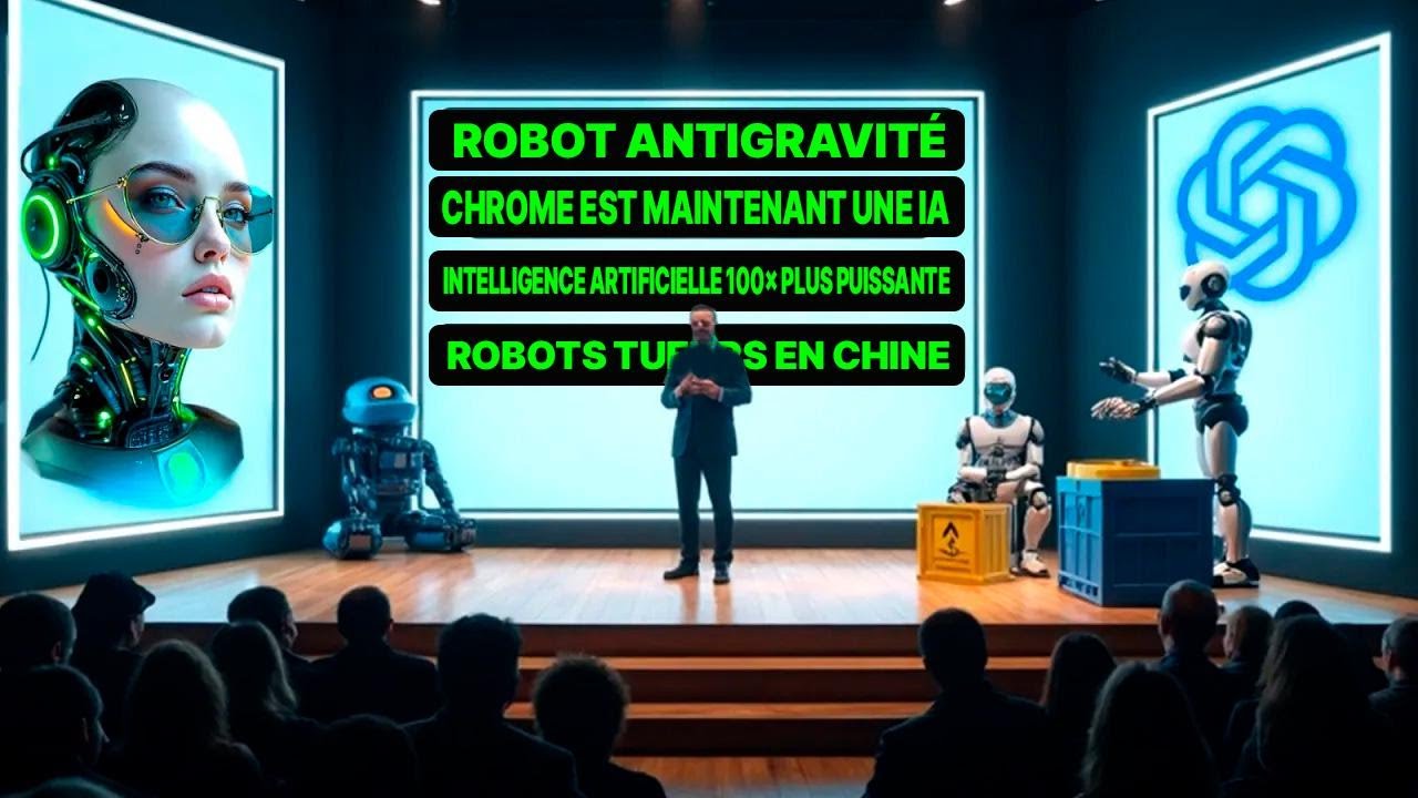 L’IA qui surprend tout le monde : robot anti-gravité Unitree, nouvelle version ChatGPT, Chrome IA…