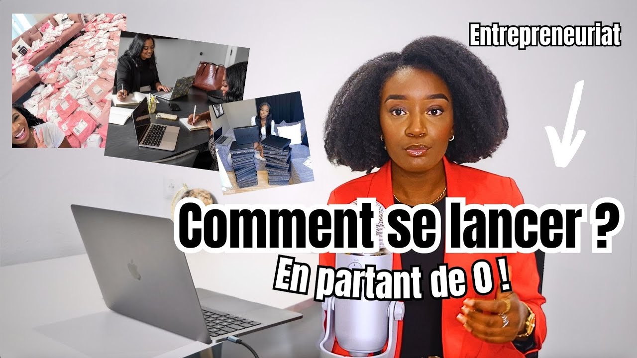 LANCER SON ENTREPRISE EN PARTANT DE 0 : Guide étape par étape pour (re)démarrer ton projet !