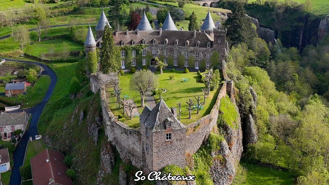 Visite du Château du Sailhant en Auvergne. Après 20 Ans de Restauration.