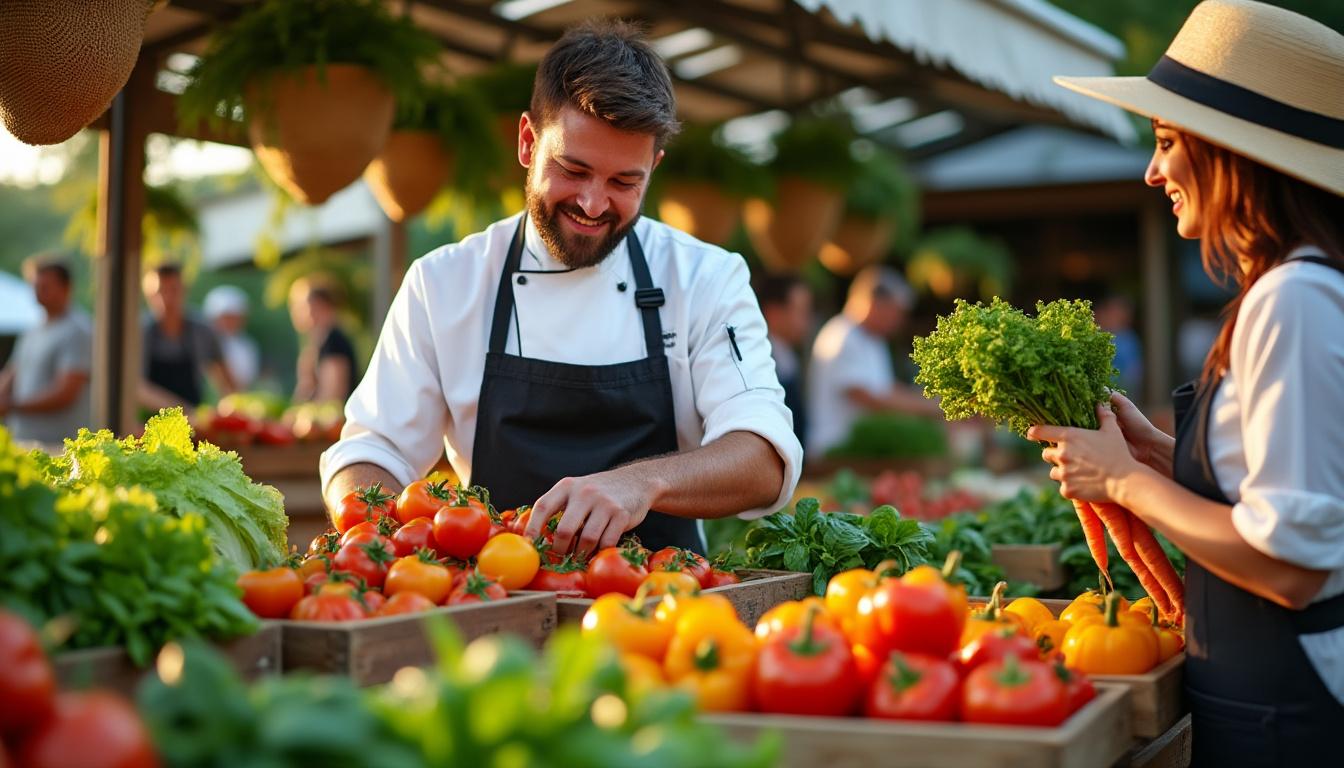 découvrez comment les restaurants sélectionnent et s'approvisionnent en ingrédients frais pour garantir qualité et saveur dans leurs plats.