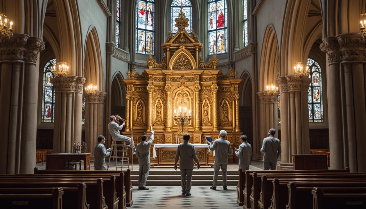 découvrez le lancement du projet de restauration du retable de l’église de monfaucon, une initiative patrimoniale visant à préserver ce chef-d'œuvre historique.